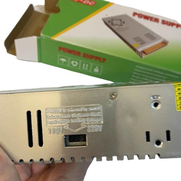 AC-DC Power Supply Adapter Adj Output Voltage Switching Digital Display NEW - Picture 7 of 9